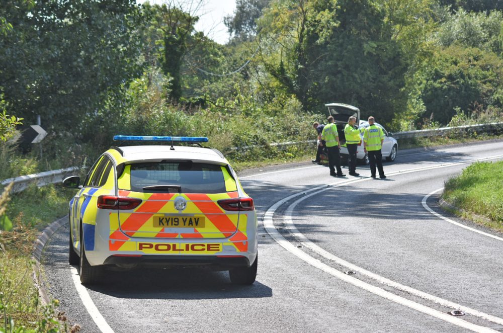 Police Close A After Crash Involving Lorry And Cars Near Melksham