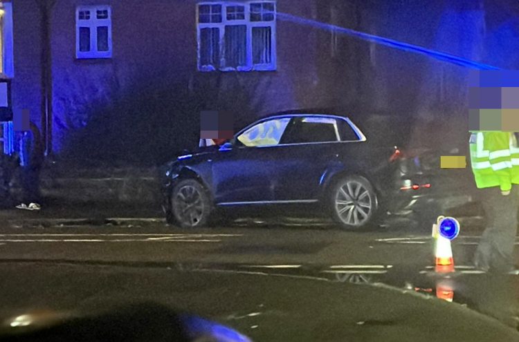 Royal Wootton Basset Crossroads Blocked After Two Car Crash