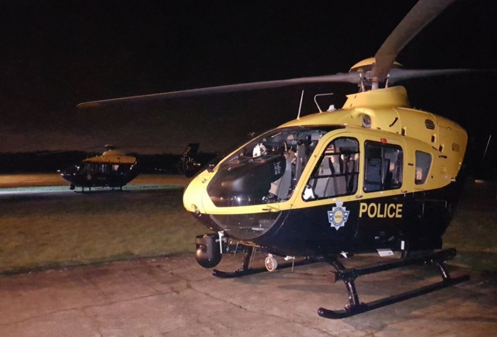 Police Helicopter Involved In Hour Long Search After Man Suffers Serious Injuries In Swindon