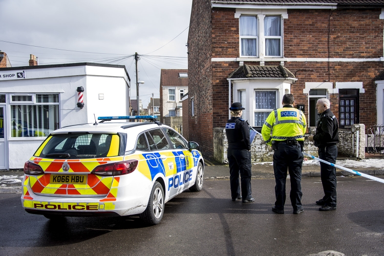 Two men arrested after two people are stabbed inside Swindon town ...