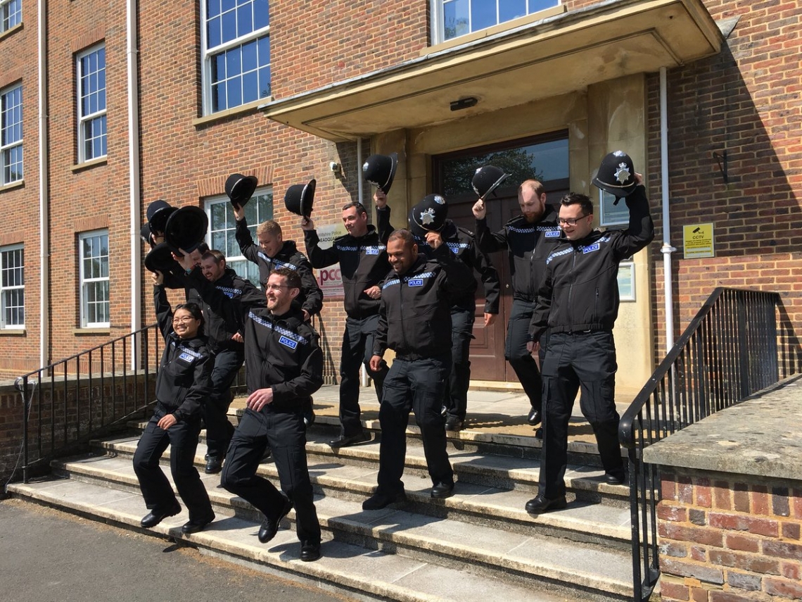 Police force welcomes ten new volunteer police officers taking squad ...