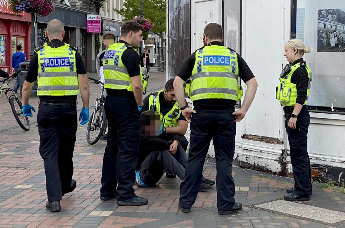 Man Arrested After Woman Drop Kicked In Head In Swindon Town Centre 