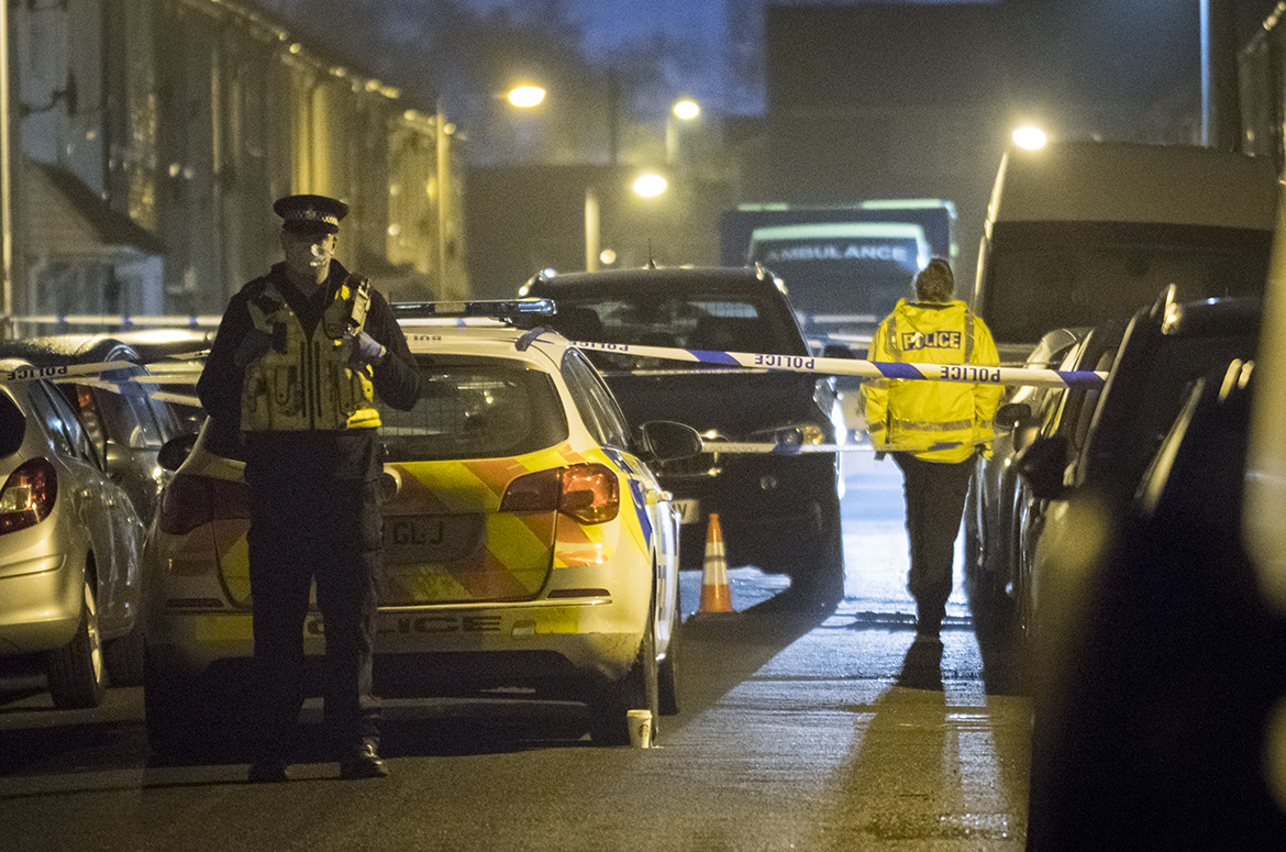 Major Crime Scene In Place After Man Shot Dead In Swindon Incident