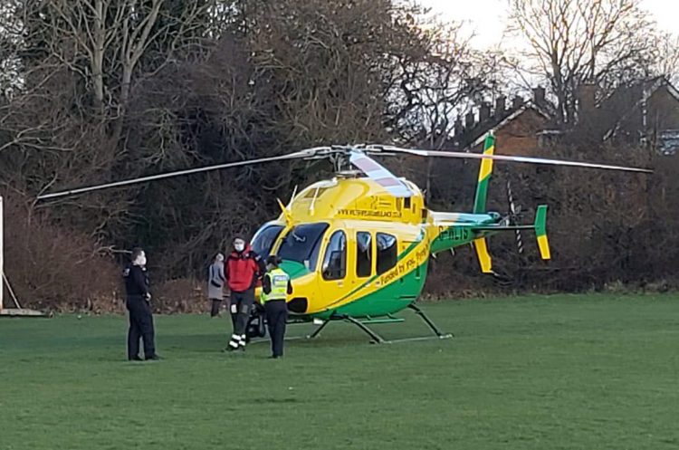 Wiltshire Air Ambulance Lands In North Swindon For Serious Medical ...