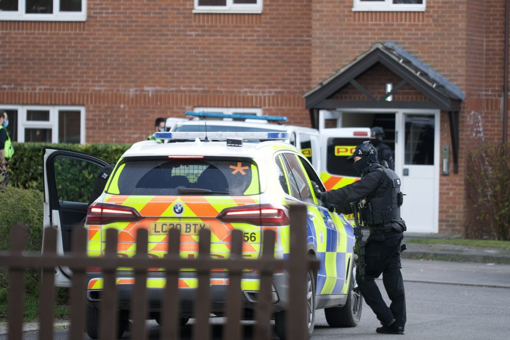 Arrests made as armed police return to Trowbridge in suspect search