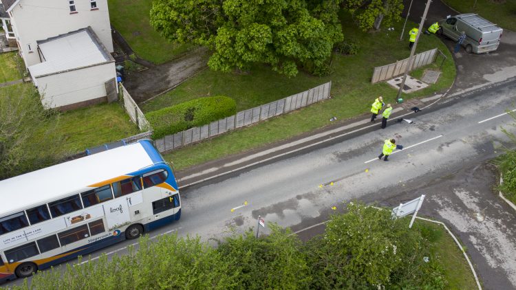 Police update confirms VAN involved in Devizes crash - not a bus