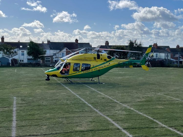 Wiltshire Air Ambulance tasked with incident at Weymouth medical practice