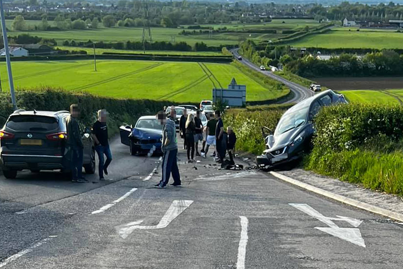 Main route blocked near Trowbridge as emergency services called to two ...