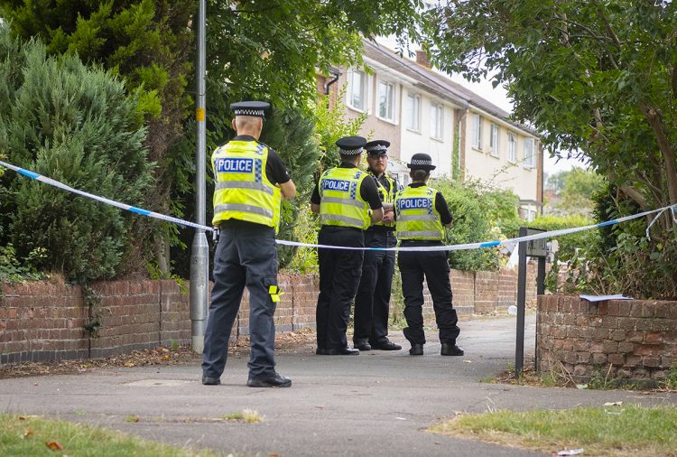 Police Guard Crime Scene As Man Taken To Hospital After Swindon Assault