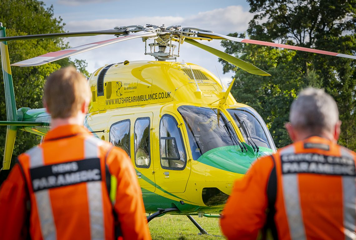 Wiltshire Air Ambulance Helicopter Out Of Action For Up To Three Weeks