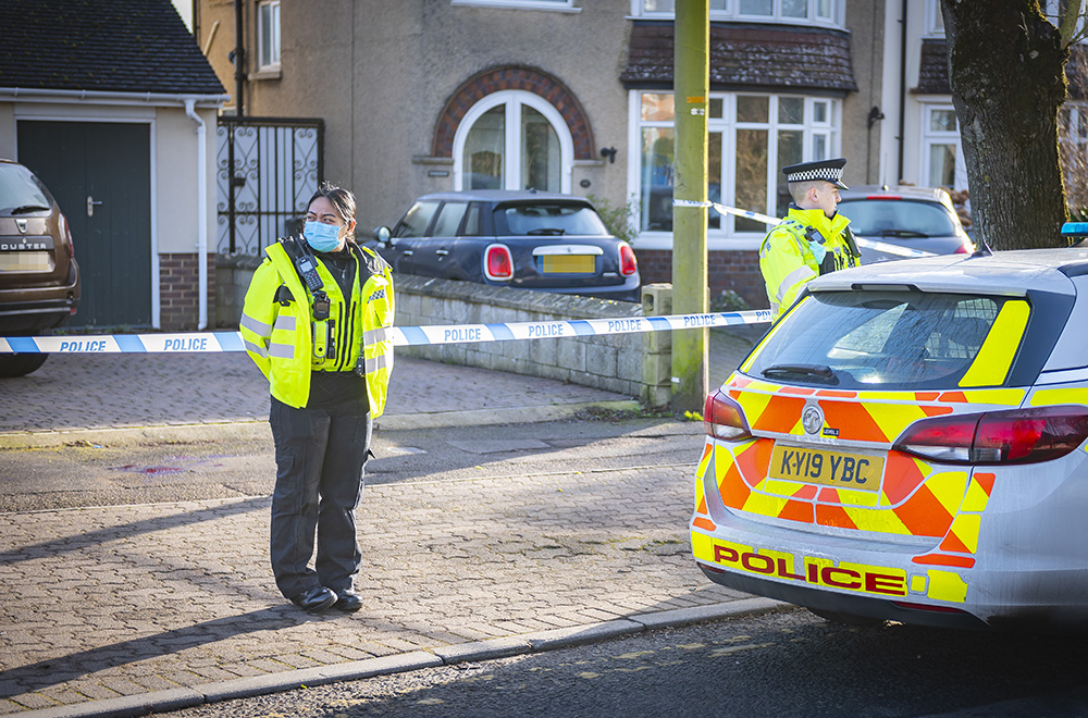 Crime Scene On Busy Swindon Route As Detectives Probe Serious Assault 7254