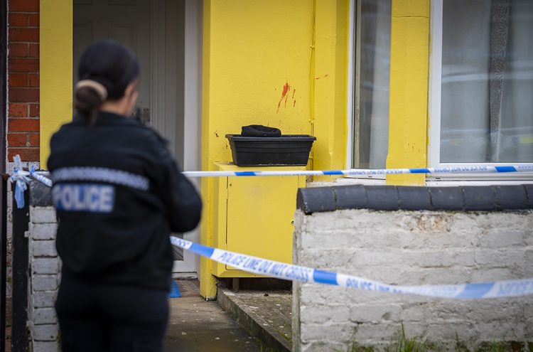 House In Swindon Cordoned Off As A Crime Scene Following Violent Attack 1821