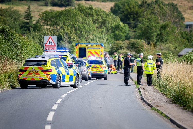 Air Ambulance Lands For Serious Crash In Melksham Countryside