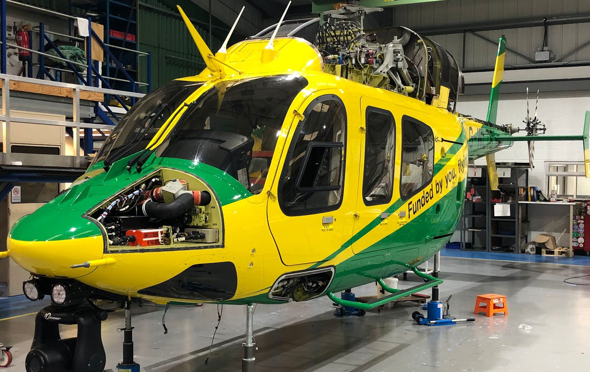 Wiltshire Air Ambulance Return Delayed After Part Damaged In Transit