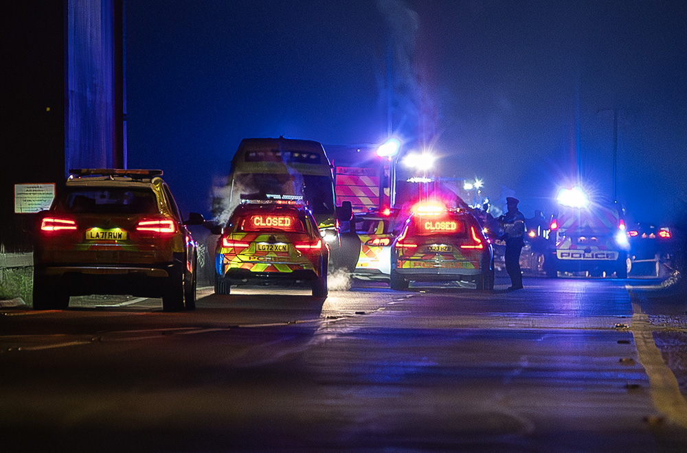 A350 closed in Chippenham as person critically injured in crash