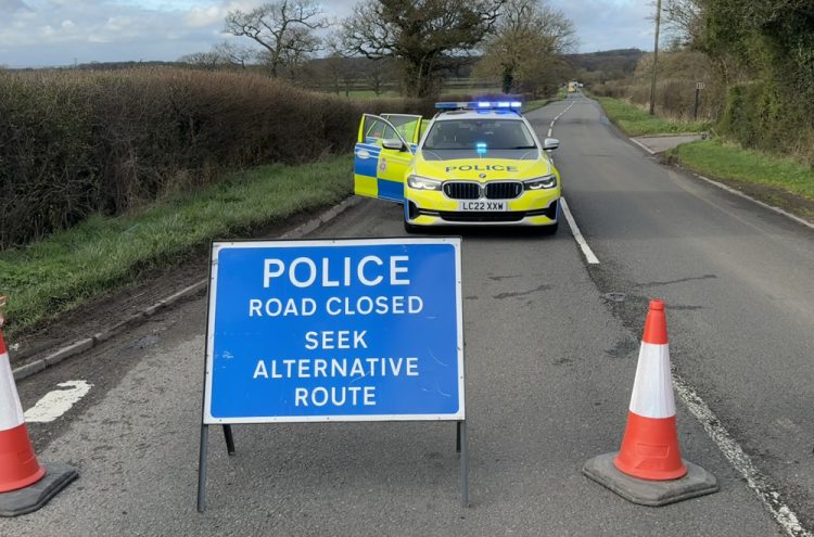 Serious Crash Closes Busy B4696 In Countryside Near Swindon